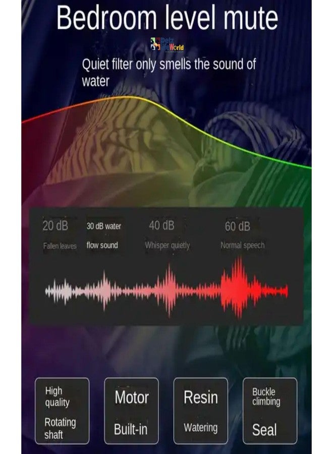 فلتر خارجي فاخر لحوض السمك من سلسلة XWA الجديدة من VAYINATO Sun-Sun Xiaoli (XWA-600-3 مراحل | 10 واط | 500 لتر/ساعة) - Image 5
